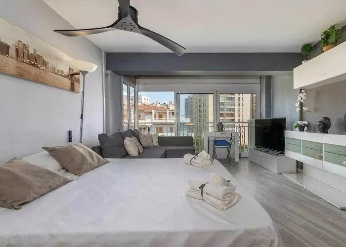 Apartment Loft A Un Paso De La Playa Y Vistas Al Mar